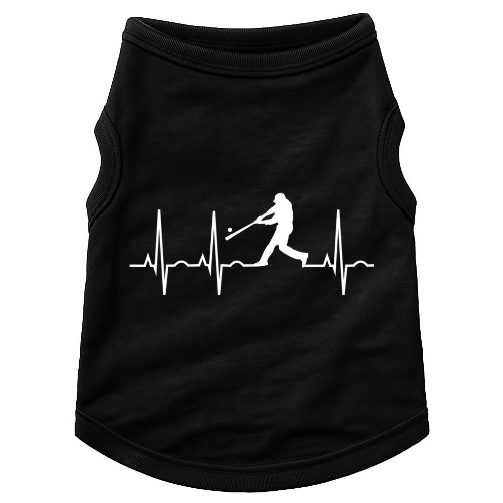 Baseball Great Gift Men Gift Baseball Player Heartbeat Gift Doggie Tank