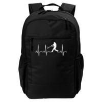 Baseball Great Gift Men Gift Baseball Player Heartbeat Gift Daily Commute Backpack