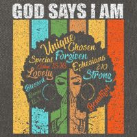 Black Girl God Says I Am Black Melanin Junenth Cotton Canvas Backpack