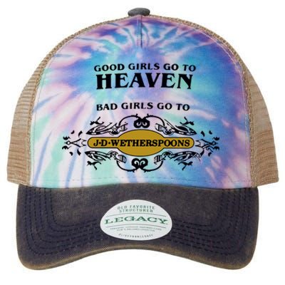 Bad Girl Go To Spoons Legacy Tie Dye Trucker Hat