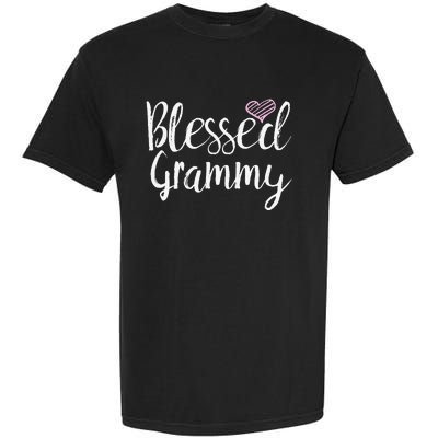 Blessed Grammy grandma gifts Garment-Dyed Heavyweight T-Shirt