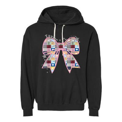 Birthday Girl Groovy Taylor First Name Personalized P.i.n.k Garment-Dyed Fleece Hoodie