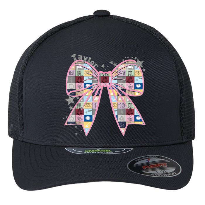 Birthday Girl Groovy Taylor First Name Personalized P.i.n.k Flexfit Unipanel Trucker Cap