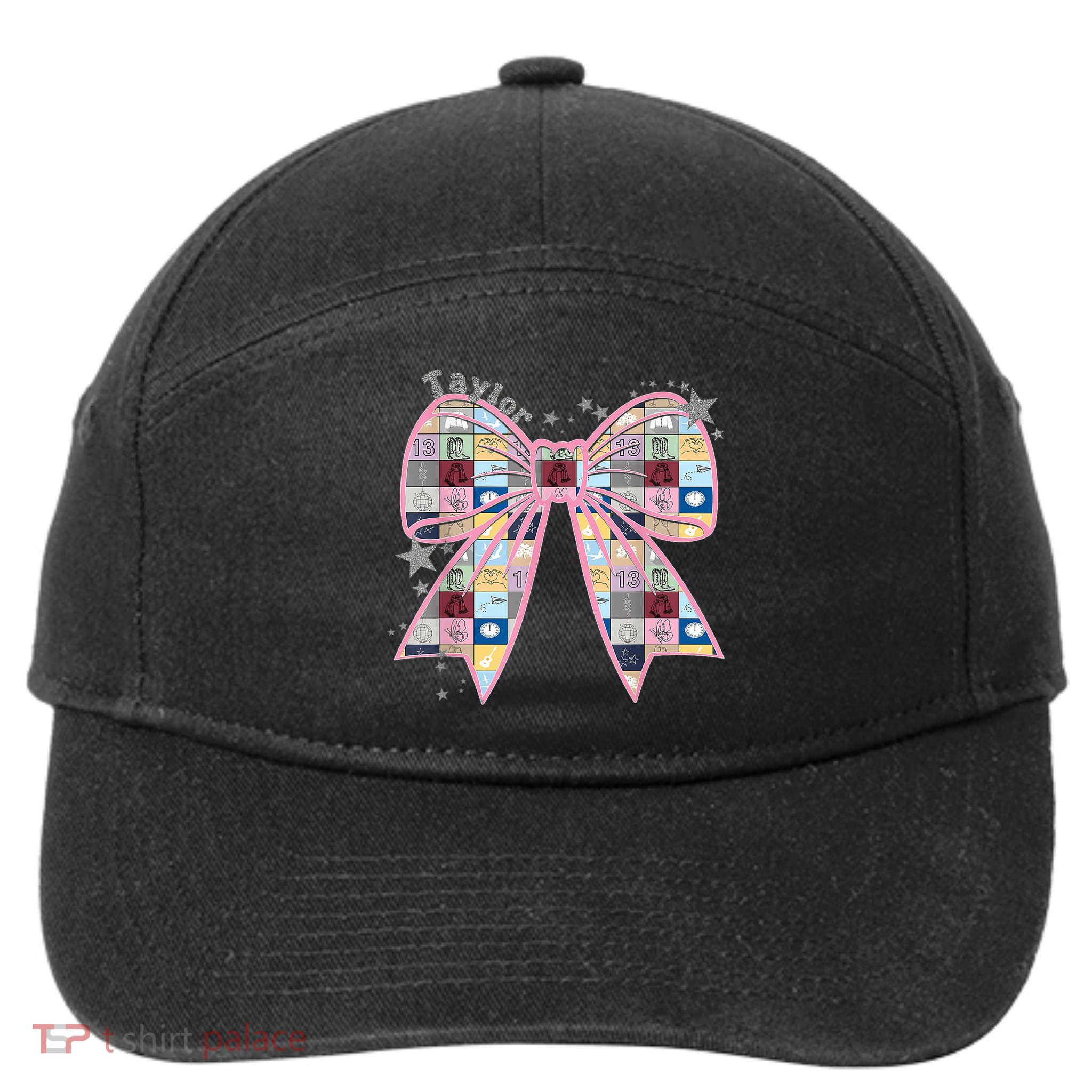 Birthday Girl Groovy Taylor First Name Personalized P.i.n.k 7-Panel Snapback Hat
