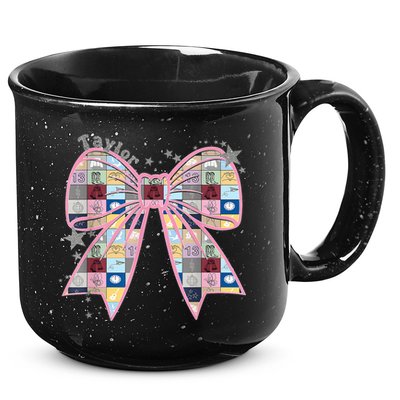 Birthday Girl Groovy Taylor First Name Personalized P.i.n.k 15oz Campfire Ceramic Mug