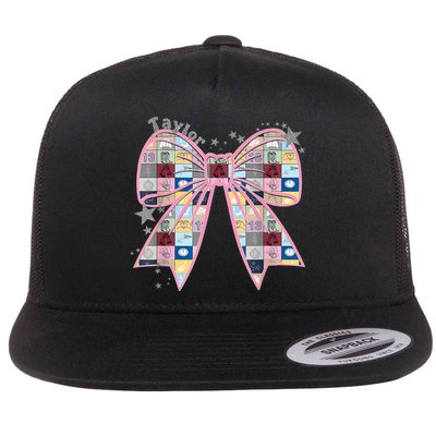 Birthday Girl Groovy Taylor First Name Personalized P.i.n.k Flatbill Hat