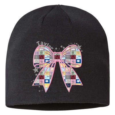 Birthday Girl Groovy Taylor First Name Personalized P.i.n.k Sustainable Beanie
