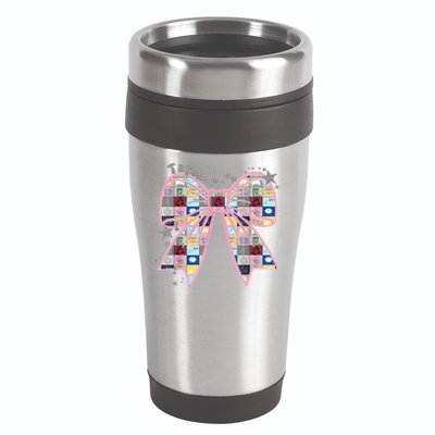 Birthday Girl Groovy Taylor First Name Personalized P.i.n.k 16oz Travel Tumbler
