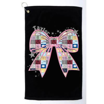 Birthday Girl Groovy Taylor First Name Personalized P.i.n.k Golf Towel