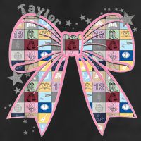 Birthday Girl Groovy Taylor First Name Personalized P.i.n.k Golf Towel