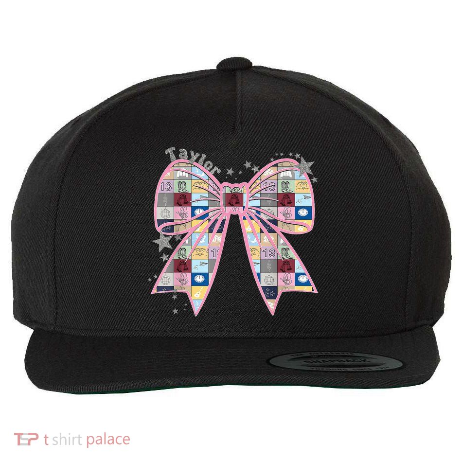 Birthday Girl Groovy Taylor First Name Personalized P.i.n.k Wool Snapback Cap