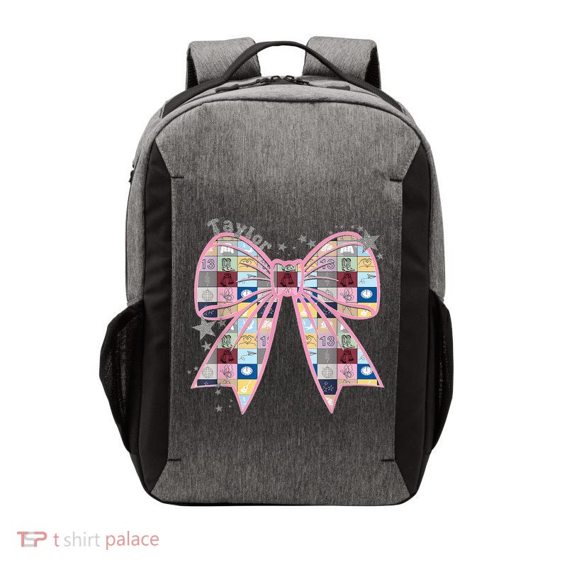 Birthday Girl Groovy Taylor First Name Personalized P.i.n.k Vector Backpack