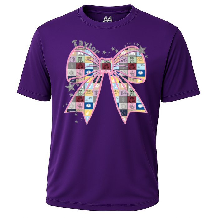 Birthday Girl Groovy Taylor First Name Personalized P.i.n.k Cooling Performance Crew T-Shirt