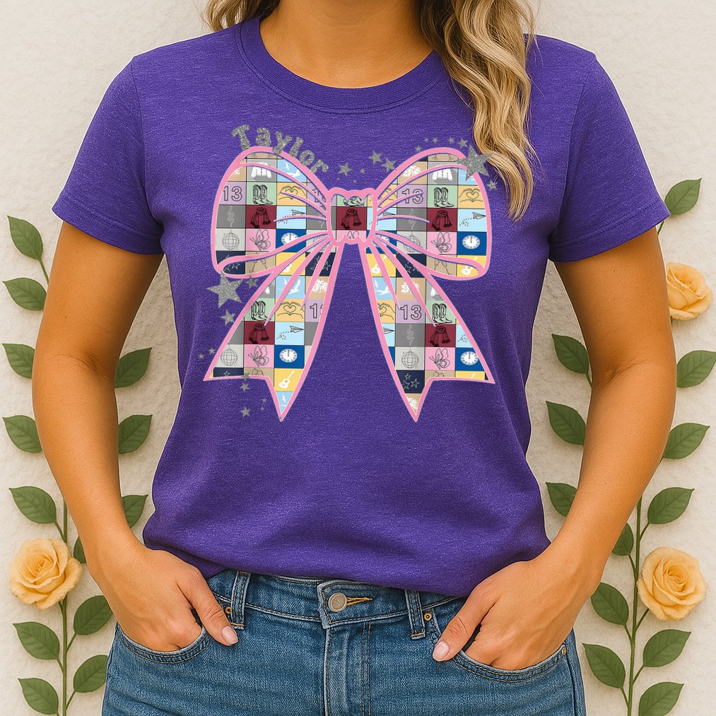 Birthday Girl Groovy Taylor First Name Personalized P.i.n.k Womens T-Shirt