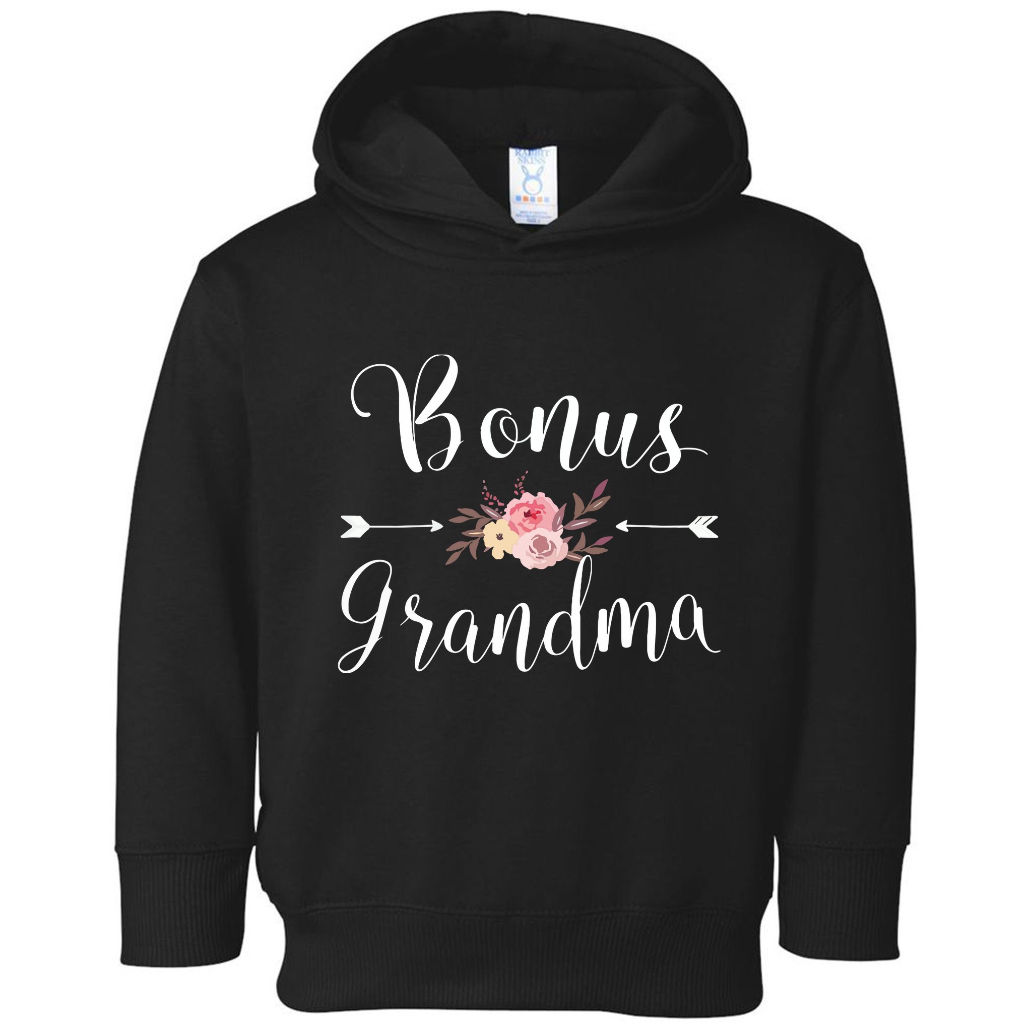Bonus Grandma Grandmother Best Granny Ever Grandparents Day Toddler Hoodie