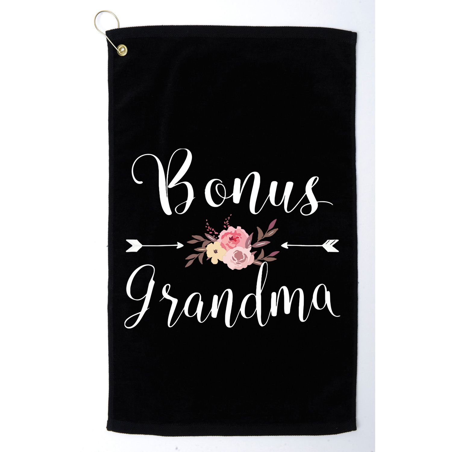 Bonus Grandma Grandmother Best Granny Ever Grandparents Day Golf Towel