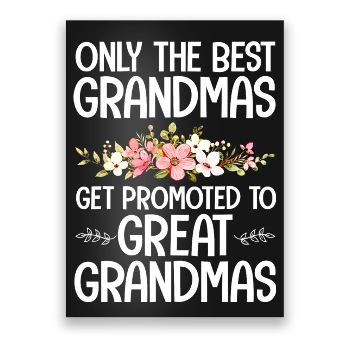 Best Great Grandma Art For Grandma Women Great Grandmother Poster