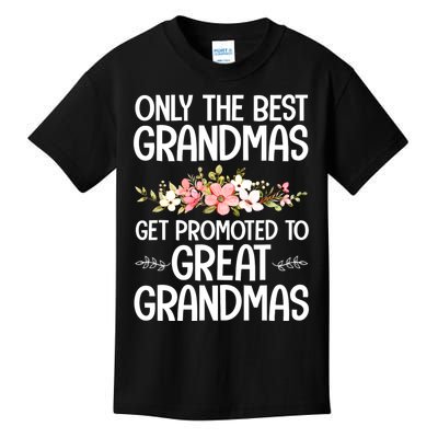 Best Great Grandma Art For Grandma Women Great Grandmother Kids T-Shirt