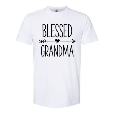 Blessed Grandma Grandmother Mother Moms Softstyle® CVC T-Shirt