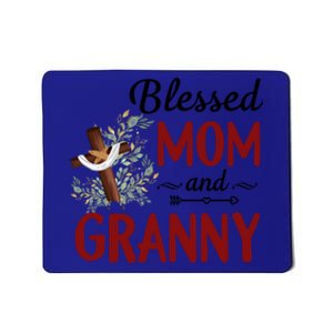 Blessed Granny Gift Flower Decor Granny Cute Gift Mousepad