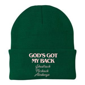 Brandon GodS Got My Back Lake Knit Cap Winter Beanie