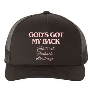 Brandon GodS Got My Back Lake Yupoong Adult 5-Panel Trucker Hat