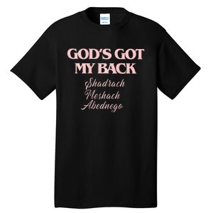 Brandon GodS Got My Back Lake Tall T-Shirt