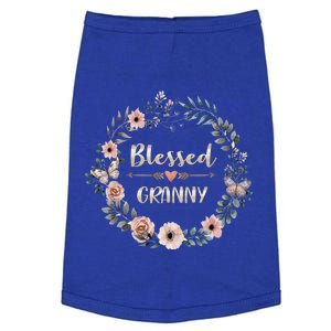 Blessed Granny Gift Thanksgiving Christmas Doggie Tank