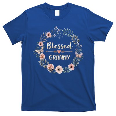 Blessed Granny Gift Thanksgiving Christmas T-Shirt
