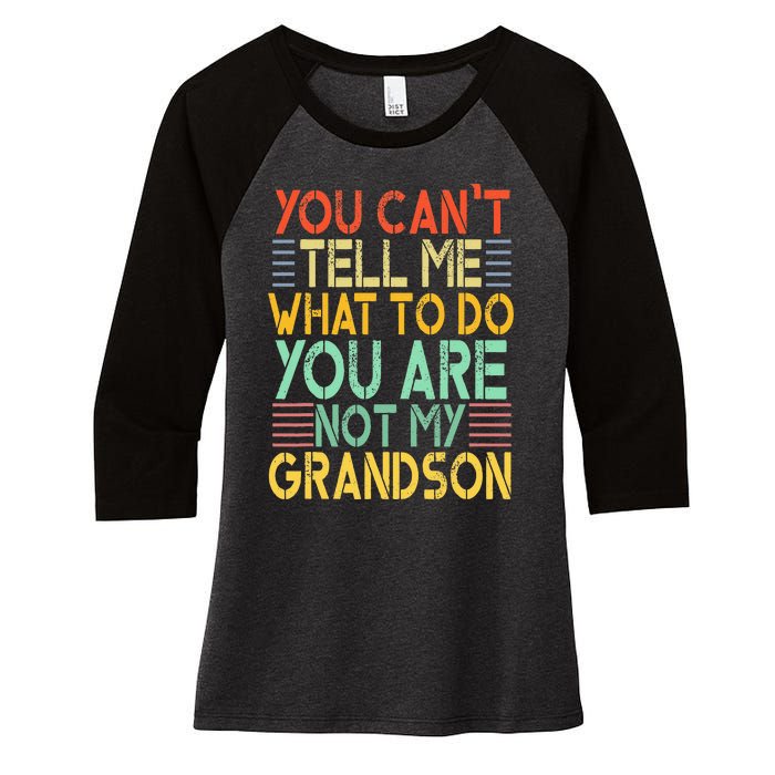 Best Grandpa Gift For Grandfather Poppy Great Papa Women's Tri-Blend 3/4-Sleeve Raglan Shirt