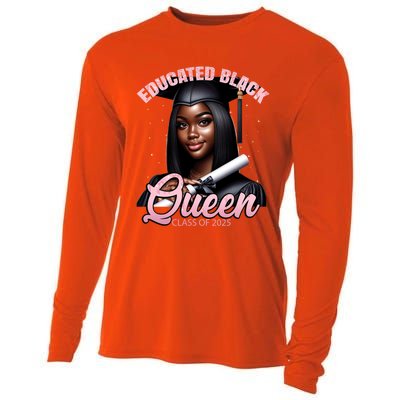 Black Graduation Hbcu Senior Melanin Pink Class Of 2025 Cute Gift Cooling Performance Long Sleeve Crew