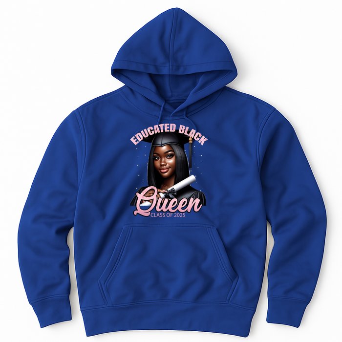 Black Graduation Hbcu Senior Melanin Pink Class Of 2025 Cute Gift Hoodie