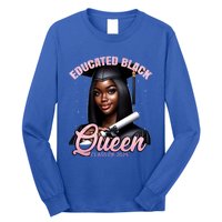 Black Graduation Hbcu Senior Melanin Pink Class Of 2025 Cute Gift Long Sleeve Shirt