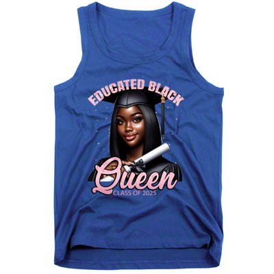 Black Graduation Hbcu Senior Melanin Pink Class Of 2025 Cute Gift Tank Top