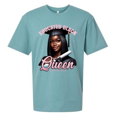 Black Graduation Hbcu Senior Melanin Pink Class Of 2025 Cute Gift Sueded Cloud Jersey T-Shirt