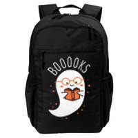 Booooks Ghost Halloween Teacher Book Library Reading Daily Commute Backpack