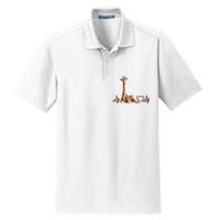 Birthday Giraffe Heartbeat Shirts For Woman Man Dry Zone Grid Polo