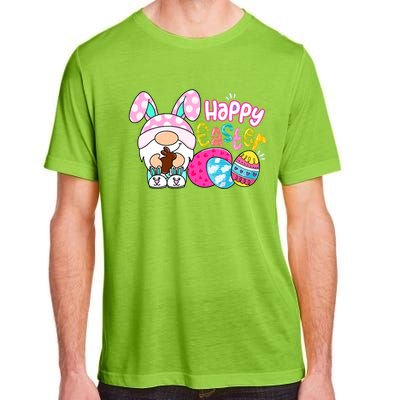 Bunny Gnome Hug Easter Eggs Hunting Happy Easter Day Gift Adult ChromaSoft Performance T-Shirt