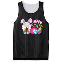 Bunny Gnome Hug Easter Eggs Hunting Happy Easter Day Gift Mesh Reversible Basketball Jersey Tank