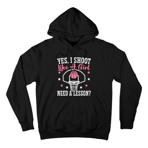 Basketball Girl Hoop Junkie Sport Lover Basketball Player Hoodie