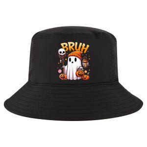 Bruh Ghost Halloween Cute Ghost Trick Or Treat Cool Comfort Performance Bucket Hat