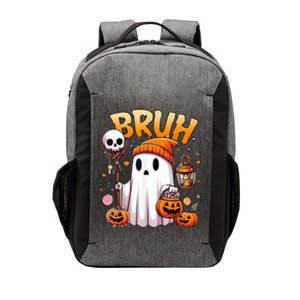 Bruh Ghost Halloween Cute Ghost Trick Or Treat Vector Backpack