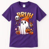 Bruh Ghost Halloween Cute Ghost Trick Or Treat Tall T-Shirt