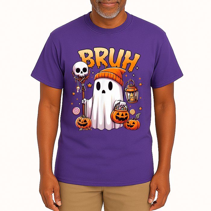 Bruh Ghost Halloween Cute Ghost Trick Or Treat Tall T-Shirt