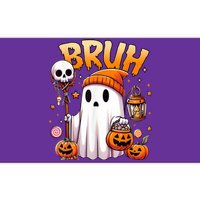 Bruh Ghost Halloween Cute Ghost Trick Or Treat Bumper Sticker