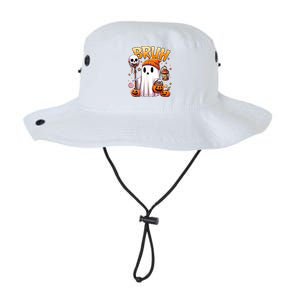 Bruh Ghost Halloween Cute Ghost Trick Or Treat Legacy Cool Fit Booney Bucket Hat