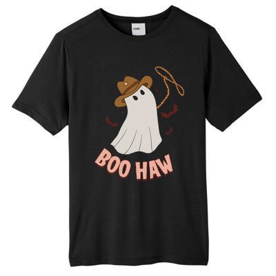 BooHaw Ghost Halloween Cowboy Cowgirl Costume Retro Tall Fusion ChromaSoft Performance T-Shirt