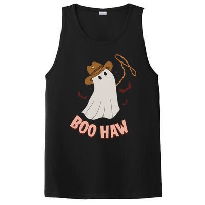 BooHaw Ghost Halloween Cowboy Cowgirl Costume Retro PosiCharge Competitor Tank