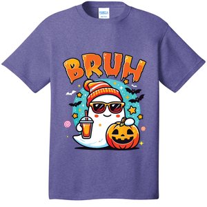 Bruh Ghost Halloween Cute Ghost Trick Or Treat Candy T-Shirt