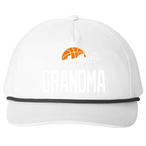 Basketball Grandma Hoop Sport Gift Snapback Five-Panel Rope Hat